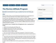 Tablet Screenshot of partners.rochen.com